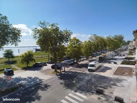 loue très bel appartement  idéalement placé sur les quais  magnifique vue sur la gironde
