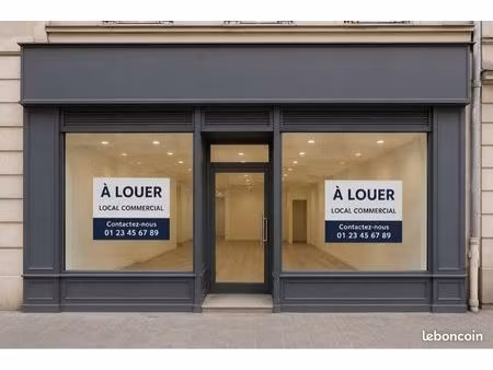 local commercial rue gambetta