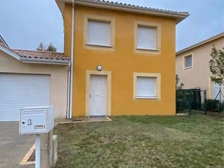 maison t4 de 96 m² avec jardin et garage – peujard (33240)