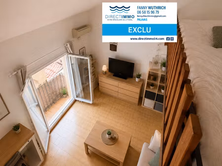 studo mezzanine de 43 m2 habitables
