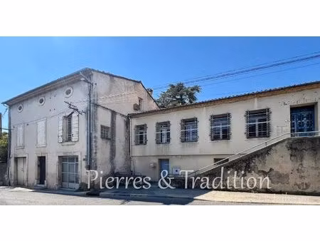ensemble de deux habitations avec jardin à proximité immédiate du centre ville d'apt