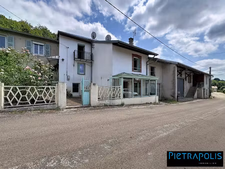 maison de village avec terrain a 1 min a pieds