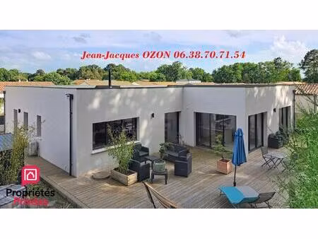 maison contemporaine les mathes 6 pièces 155 m2