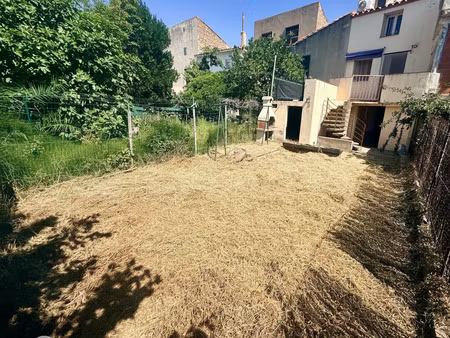 maison de village f3 avec garage et jardin