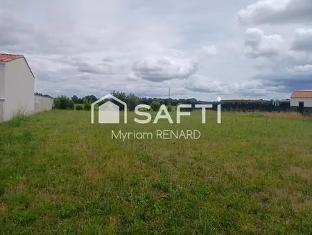 terrain a batir - 848 m² - juicq