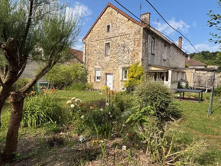 maison ancienne 3 chambres avec garage et terrain clos à béthisy-saint-pierre (60320)