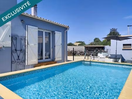 familiale avec piscine  4 chambres  garage et jardin