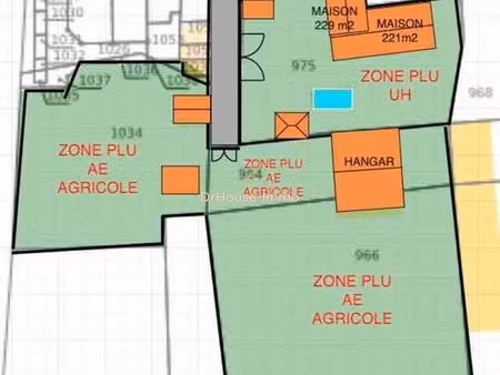 rancé - domaine privé avec deux habitations  piscine et plus de 6 000 m² de terrain