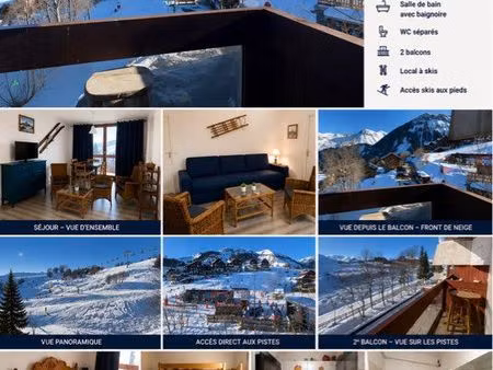 appartement à vendre station le corbier la toussiure