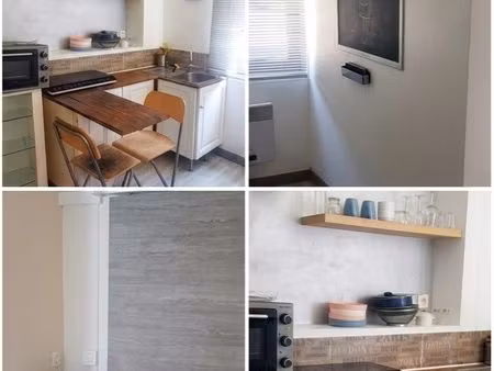 charmant t1 meublé décoré 25m2 tout compris