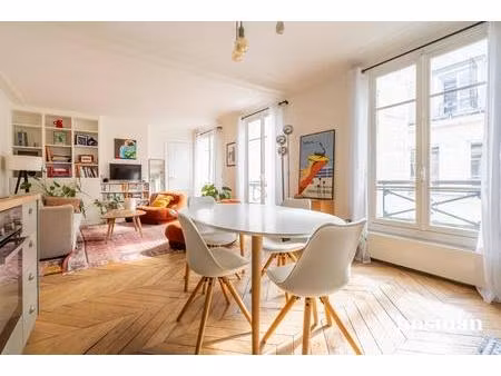 coup de coeur - ravissant 2 pièces + bureau - 54 m2 - rénové avec goût - au coeur du 9ème 