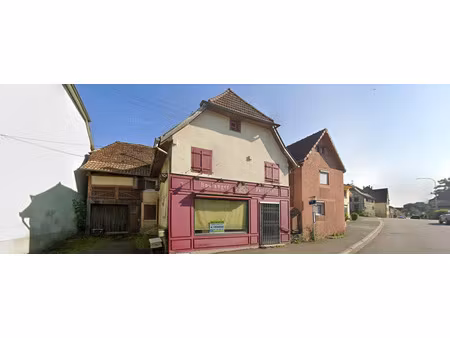 maison à totalement rénover/démolir au coeur d'hirsingue