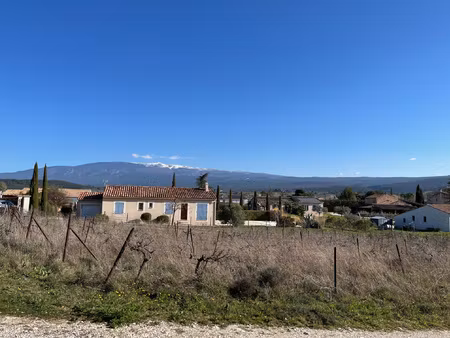 grand terrain hors lotissement