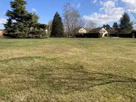 vente terrain 830 m² genillé (37460)