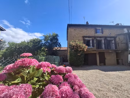 civieux d'azergues centre - maison avec jardin - belle oppor