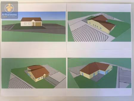vente terrain 2200 m2 à sainte-barbe