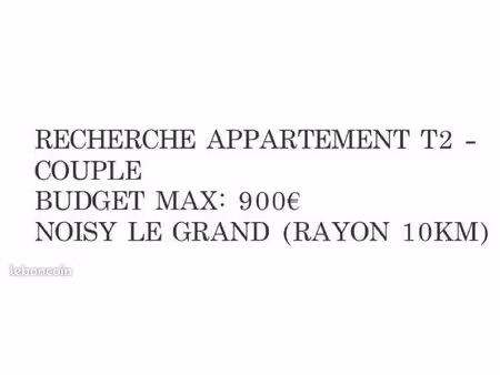 recherche appartement t2 850-900