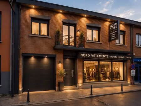 local commercial et habitation