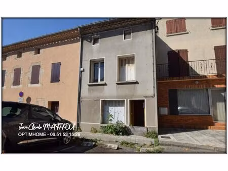 a vendre - rare - maison de ville avec jardin  terrasse et fort potentiel – castelnaudary