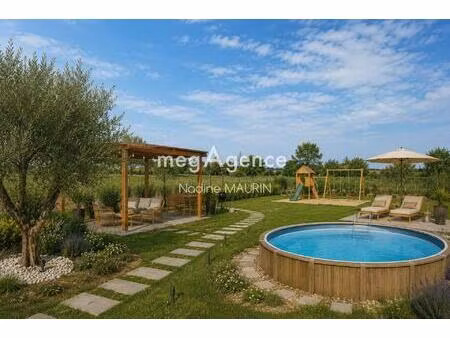 plain pied 85 m² 3 chambres terrain de 1850 m²