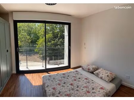 campagne : t2 meublé de 65 m² avec terrasse de 38 m² – proche allonzier-la-caille
