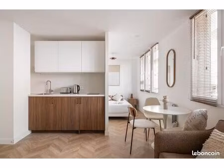 t2 meublé de 25 m² à fontaine