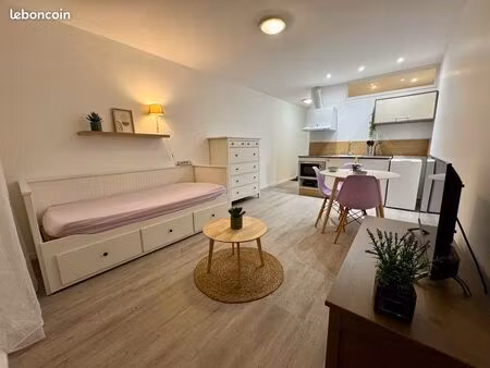 studio meublé refait à neuf — 23 m² + parking — gravigny (proche évreux) — idéal étudiant