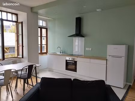 appartement meublé 50 m² – centre-ville d'hennebont