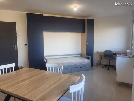location studio amiens sud proche hôpital  faculté  pcmp