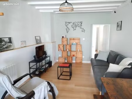 maison meublée 2 chambres avec jardin – proche boulerie jump et le mans