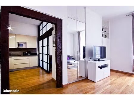 location meublée appartement 2 pièces 47 m² paris 16e