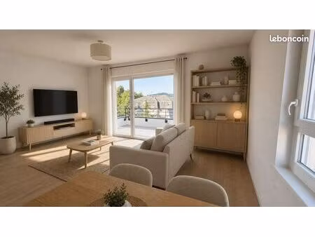 appartement 3 pièces neuf à saverne avec garage + terrasse