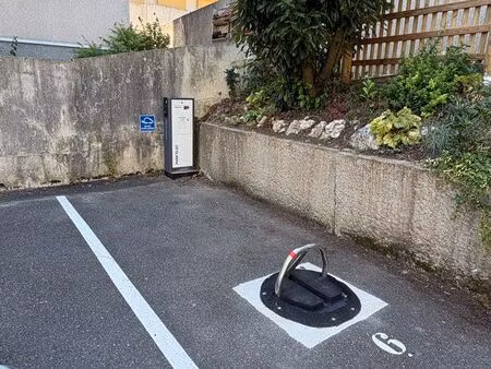 location parking avec borne de recharge