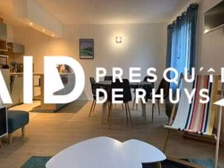 location appartement 3 pièces meublé à sarzeau (56370) : à louer 3 pièces meublé / 48m² sa