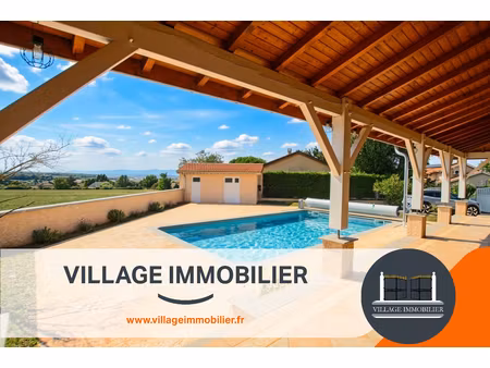 mions - maison avec vue dégagée