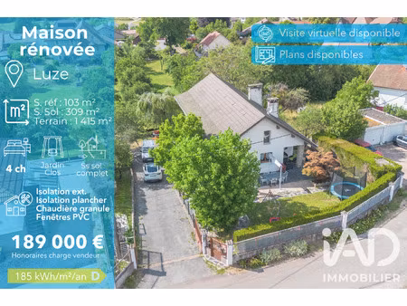 vente maison/villa 6 pièces
