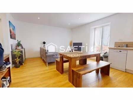 appartement t4 rénové – vendu meublé – investissement locatif + parking