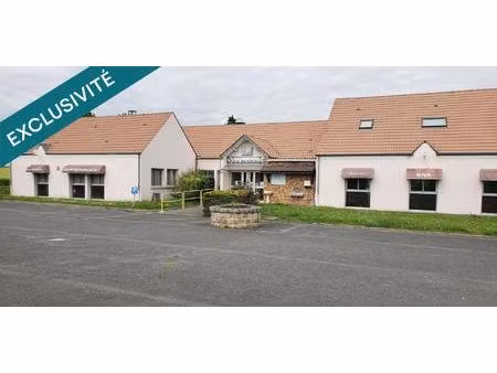 immobilier commercial 400 m2  appartement 65 m2  terrain/parkings 9199 m2