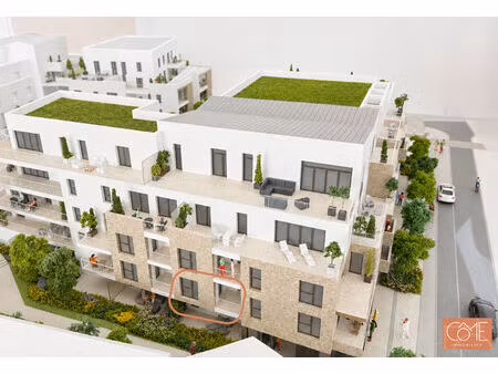 grand type 2 47 23m² - balcon - sud- est- parking sous-sol centre-ville - saint-grégoire