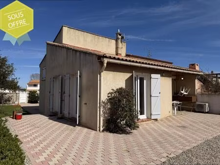 le grau du roi 30240 maison 4 chambres de 108m² sur terrain clos de 408 m²
