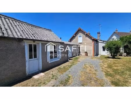 maison avec garage et jardin à guérigny