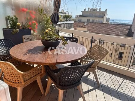 vente appartement 4 pièces de 91m² - 06600 antibes