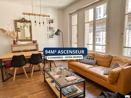 appartement de prestige de 94 m2 en vente saint-malo  bretagne