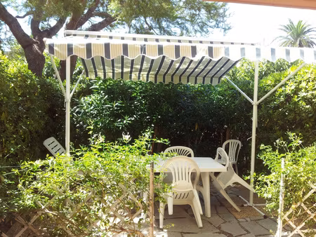 golfe juan appartement 2 pieces en rdj