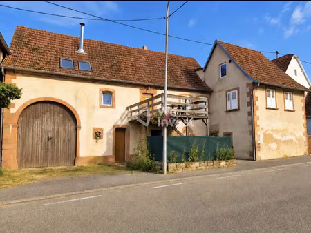 vente maison 6 pièces 160 m² à wimmenau (67290)  99 000 €