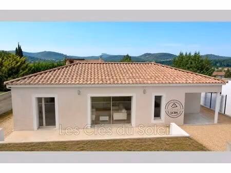 brignoles - maison contemporaine de plain-pied - 92 m² sur 3