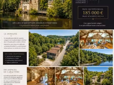achat maison 5 pièces 1 000m² st leonard de noblat 87400