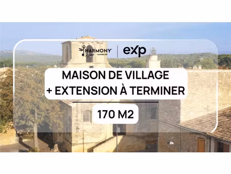 peyrolles-en-provence – maison t4 avec extension et fort poten