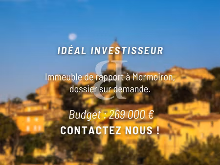 achat maison 6 pièces 144m² mormoiron 84570