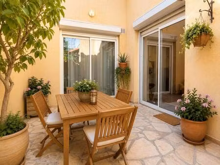 3 pièces en rez-de-jardin avec entrée indépendante – charme et confort
